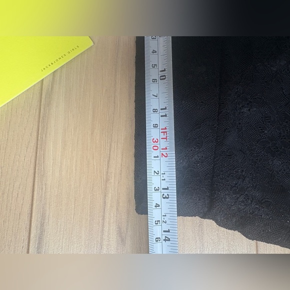 NEW, Black lace Pants with Tag - Picture 8 of 11